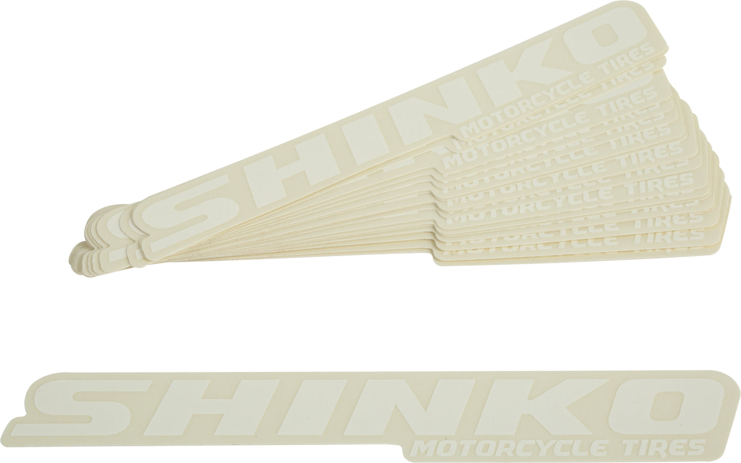 SHINKO, Shinko 6-Inch White Decal Pack of 20 - Model 87-8300W