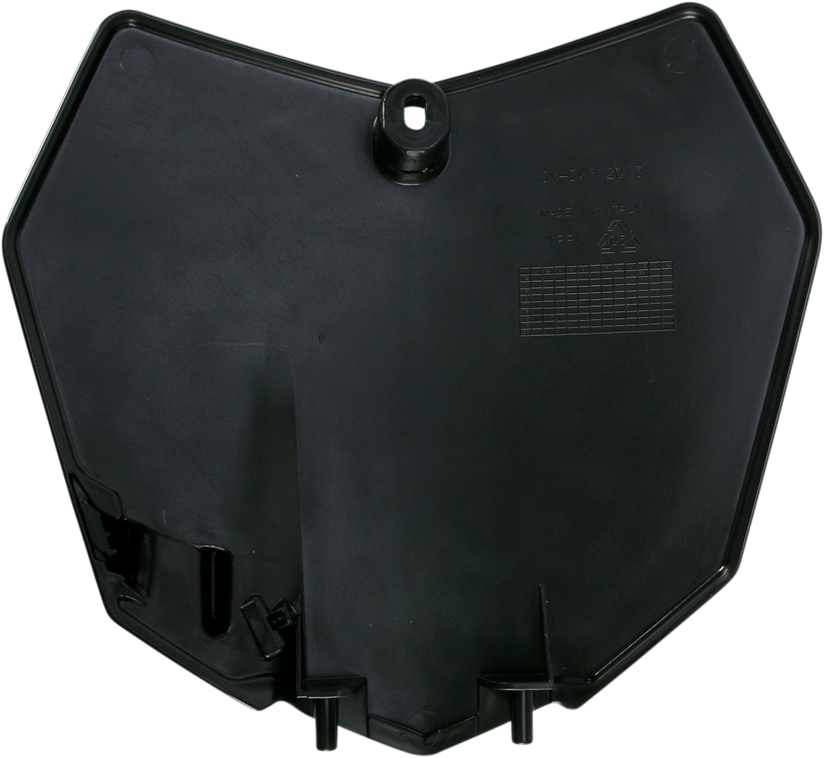 ACERBIS Front Number Plate - Black 2314230001 - Howling Moto