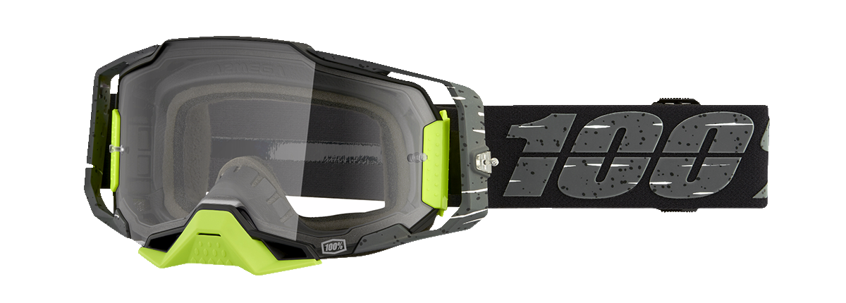 100% Armega Goggles - Antibia - Clear 50004-00021 - Howling Moto