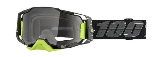 100% Armega Goggles - Antibia - Clear 50004-00021 - Howling Moto