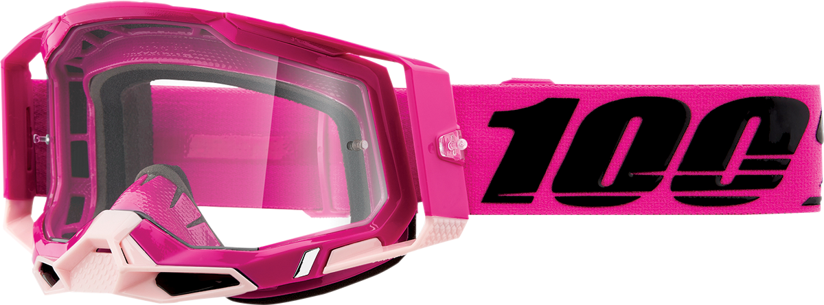 100% Racecraft 2 Goggles - Maho - Clear 50121-101-08 - Howling Moto