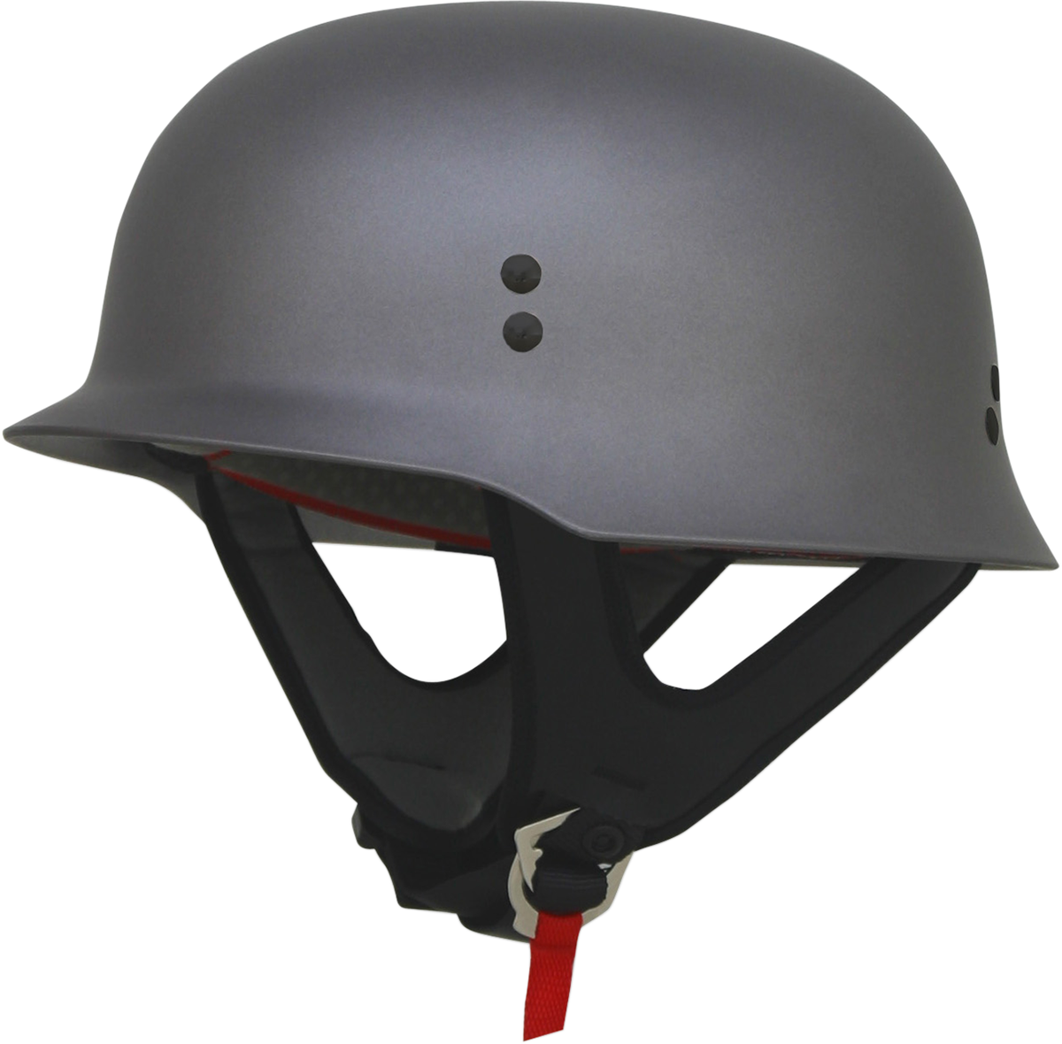 Bill's Exhausts AFX FX Frost Gray helmet in medium size, showing the helmet's sleek design and matte gray finish.