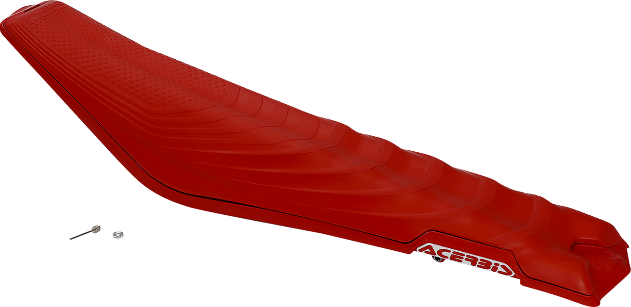 ACERBIS X Seat for Gas Gas 2021-2023, red and black body seat designed for off-road motorcycles.