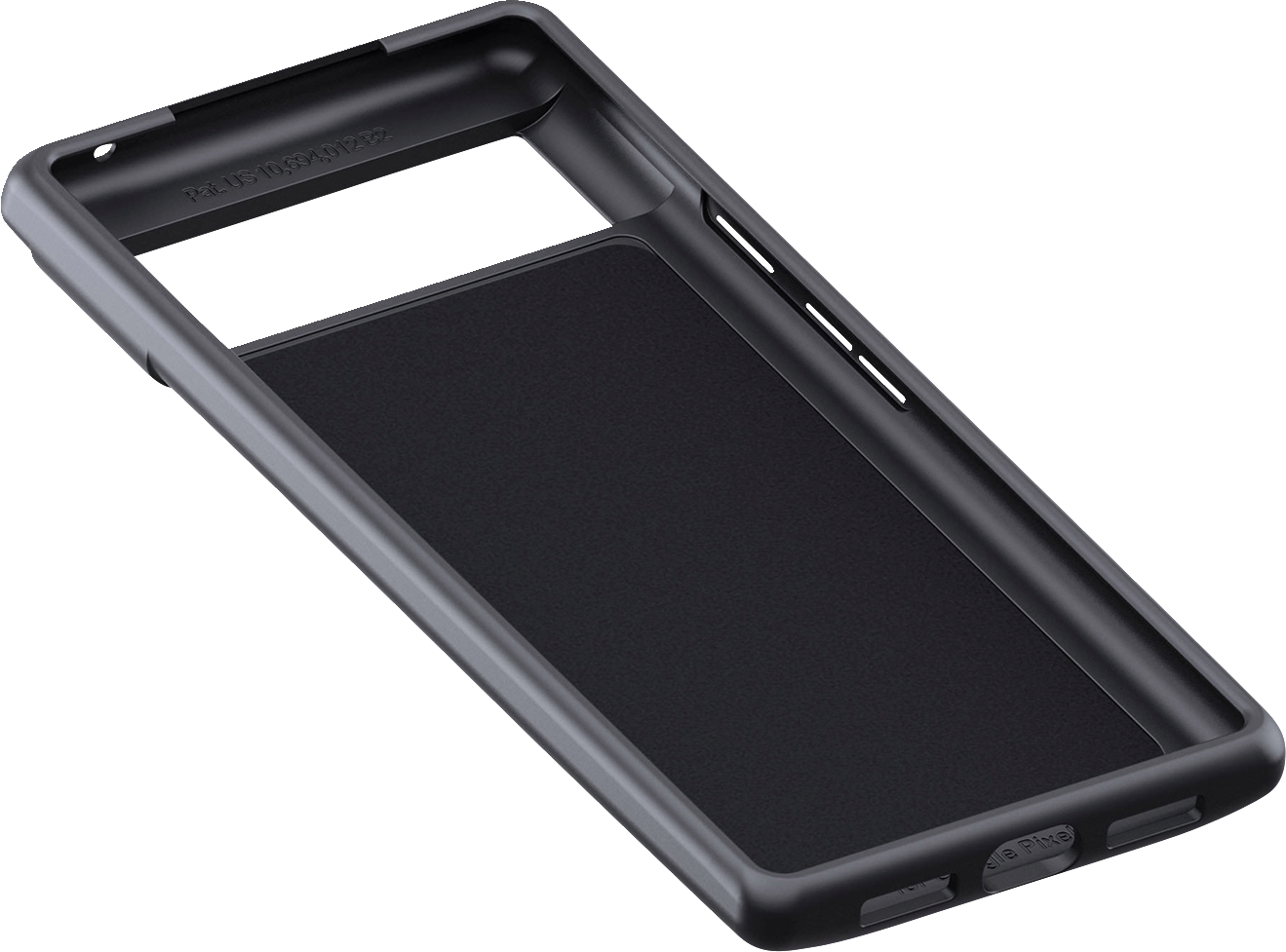 Google Pixel 6 Pro phone case by SP CONNECT, durable protective cover with Bill's Exhausts branding, shown on a smartphone.