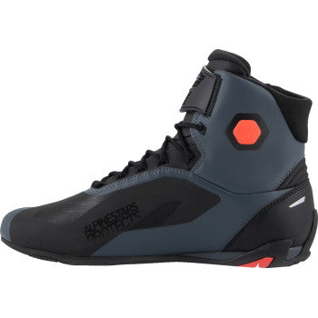 ALPINESTARS Faster-4 Shoes - Black/Gray/Red - US 13 2510425-1130-13 - Howling Moto