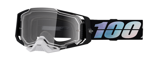 100% Armega Goggles - Krisp - Clear 50004-00019 - Howling Moto