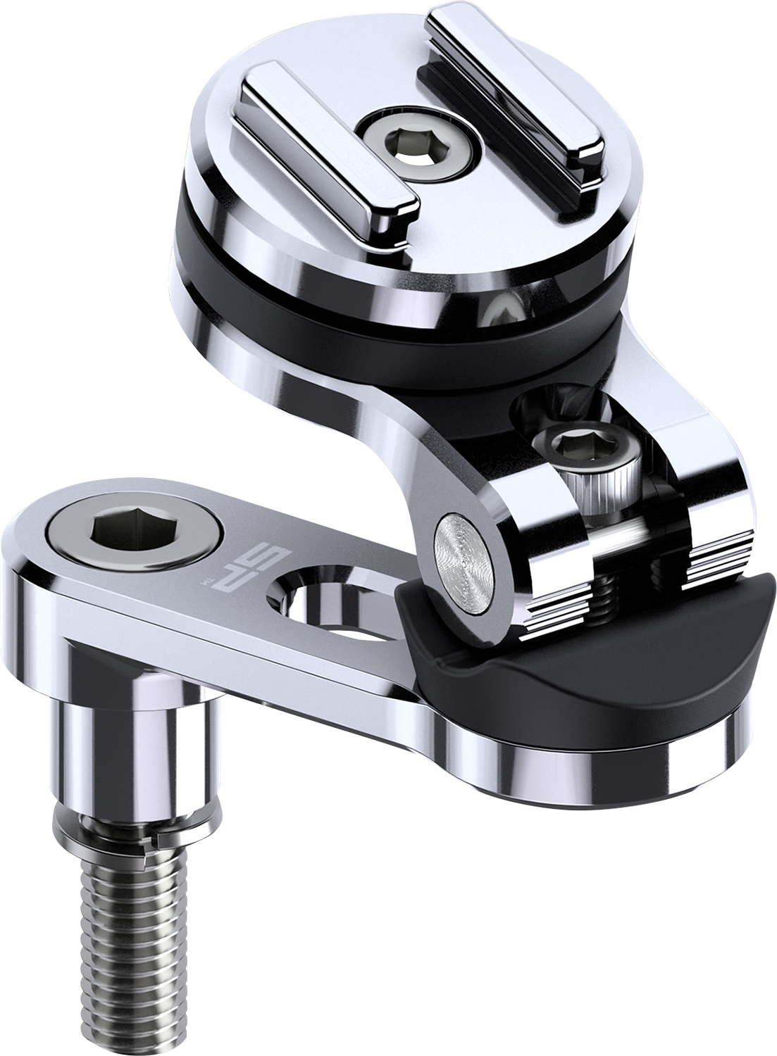 SP CONNECT Phone Mount - Pro - Handlebar Clamp - Chrome 53238 - Howling Moto