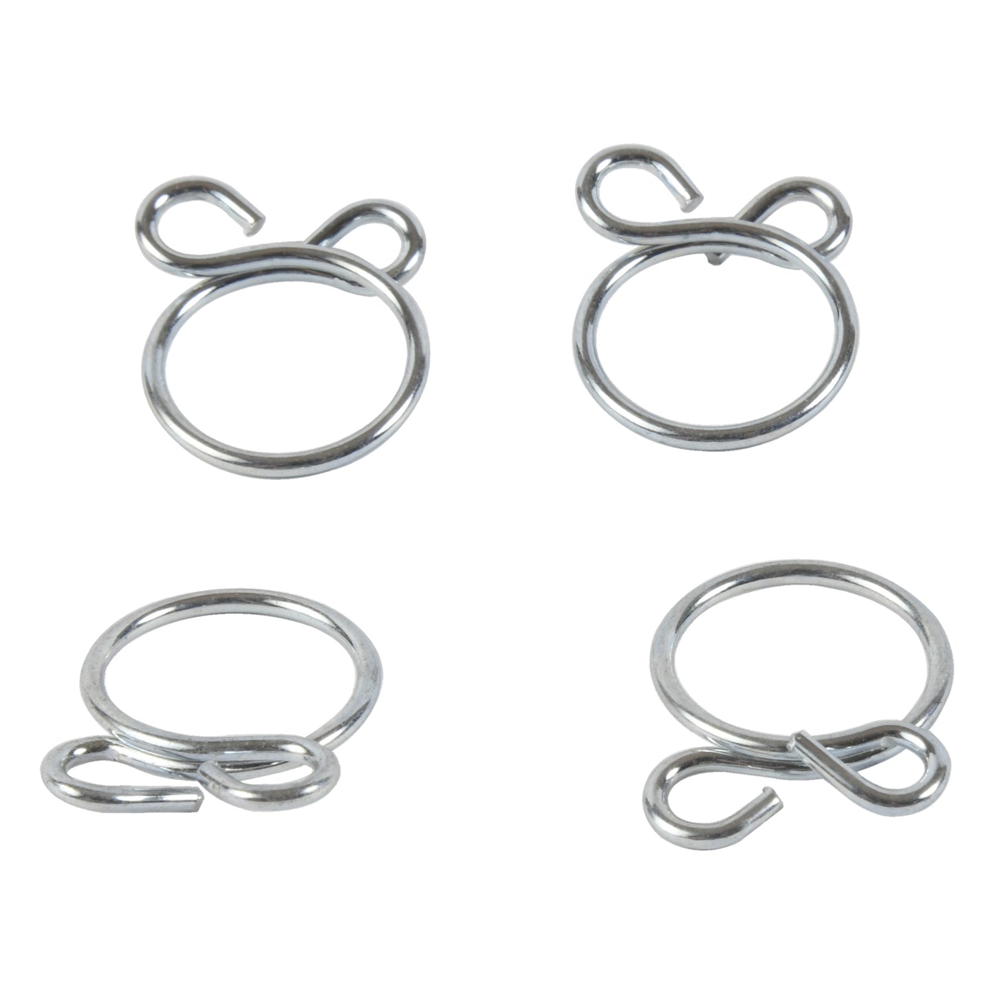 ALL BALLS, All Balls Hose Clamps Refill Kit 4-Pack for Secure and Reliable Connections