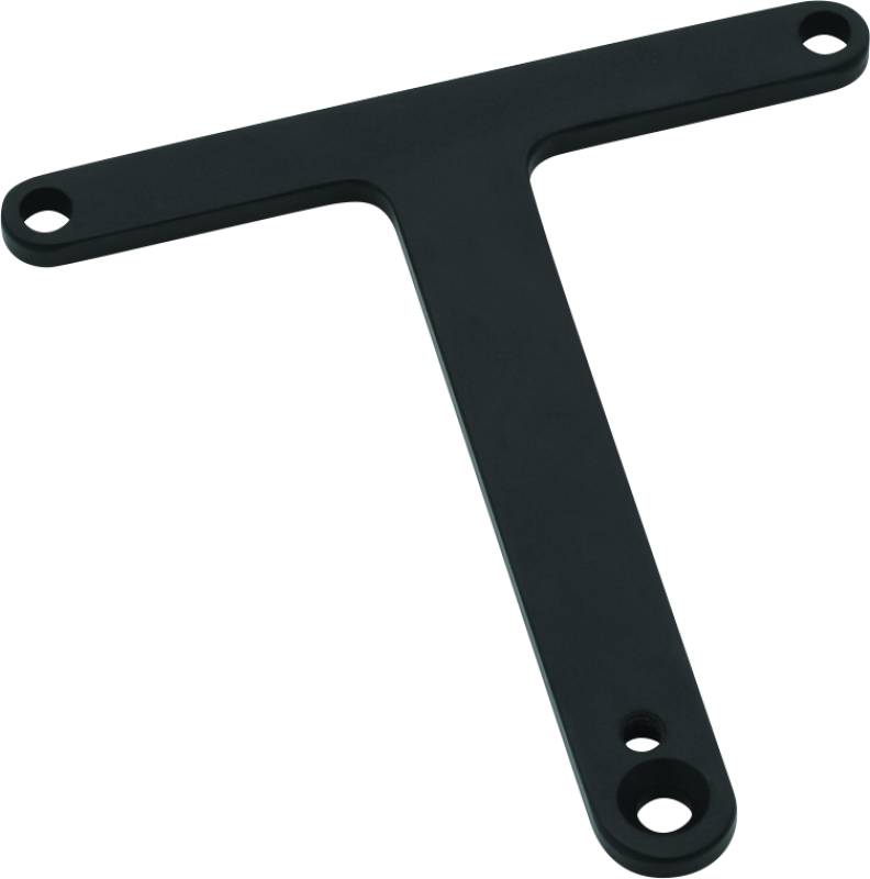 Kuryakyn Horn Cover Adapter Mount in black on Indian Motorcycle, compatible with 2018 and newer models, for easy horn replacement.
