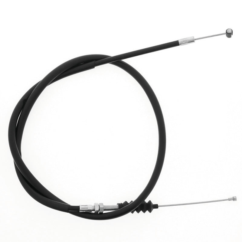 QuadBoss Honda TRX300EX FourTrax clutch cable, part 414845, showing the black cable with metal fittings for ATV replacement.