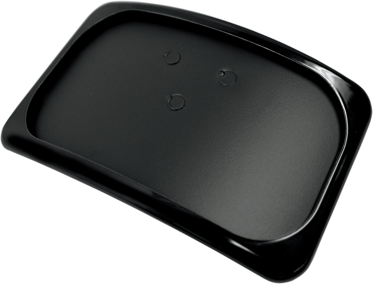 DRAG SPECIALTIES large radius motorcycle license plate mount with sleek design and sturdy construction.