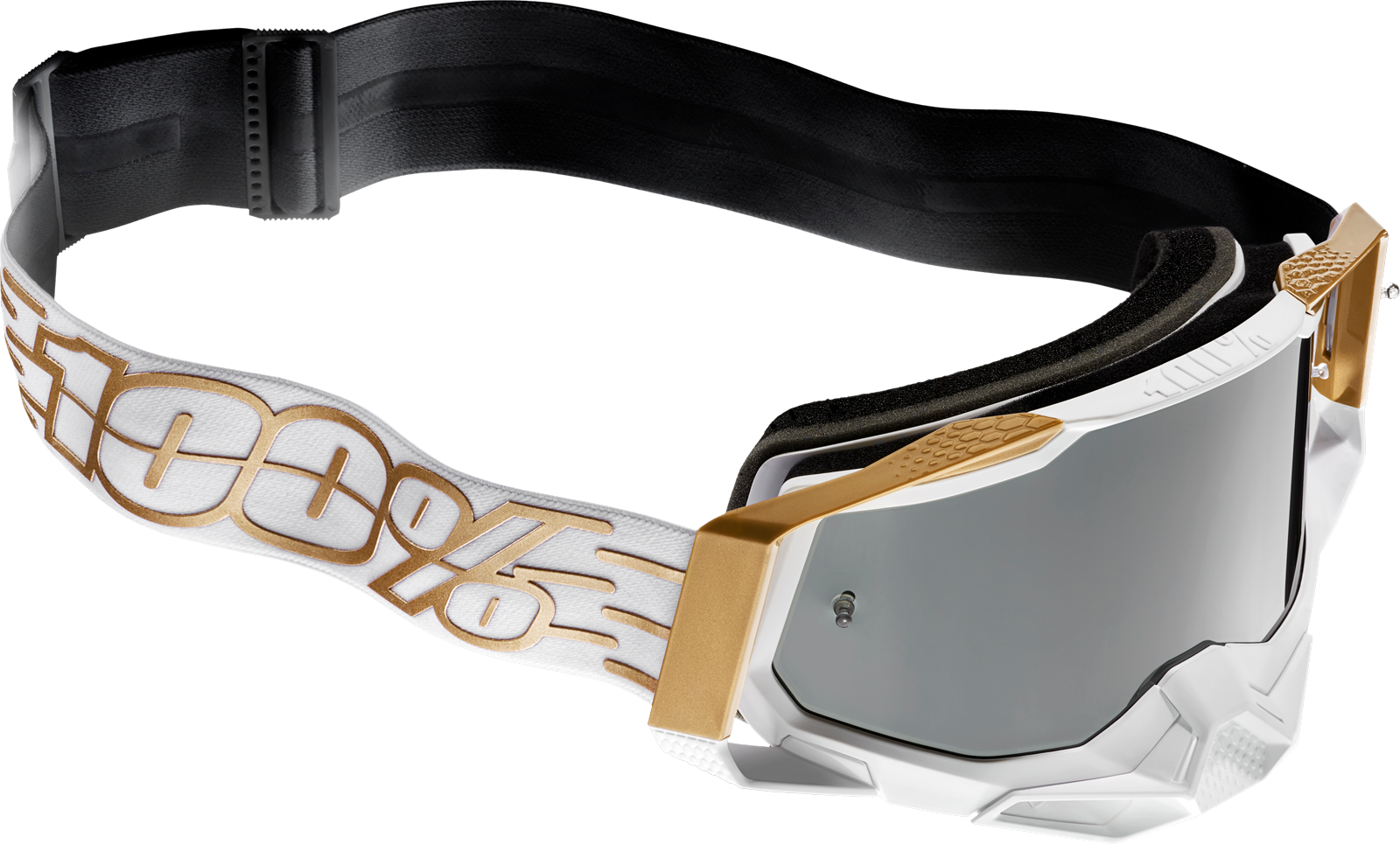 100% Racecraft 2 Goggles - Mayfair - Silver Mirror 50121-252-18 - Howling Moto