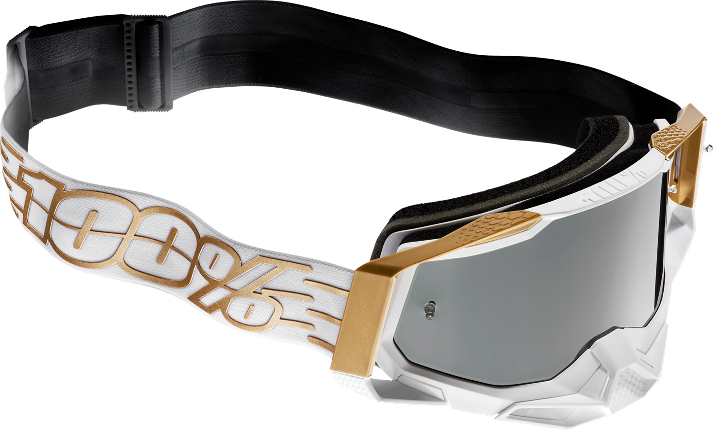 100% Racecraft 2 Goggles - Mayfair - Silver Mirror 50121-252-18 - Howling Moto
