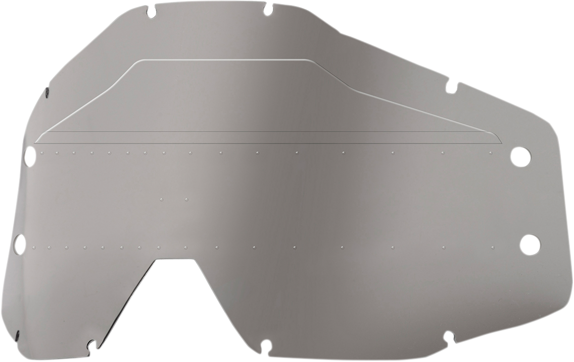 Bill's Exhausts smoke forecast lens with bumps, 100% Accuri/Strata design, featuring a sleek smoked appearance and textured surface.