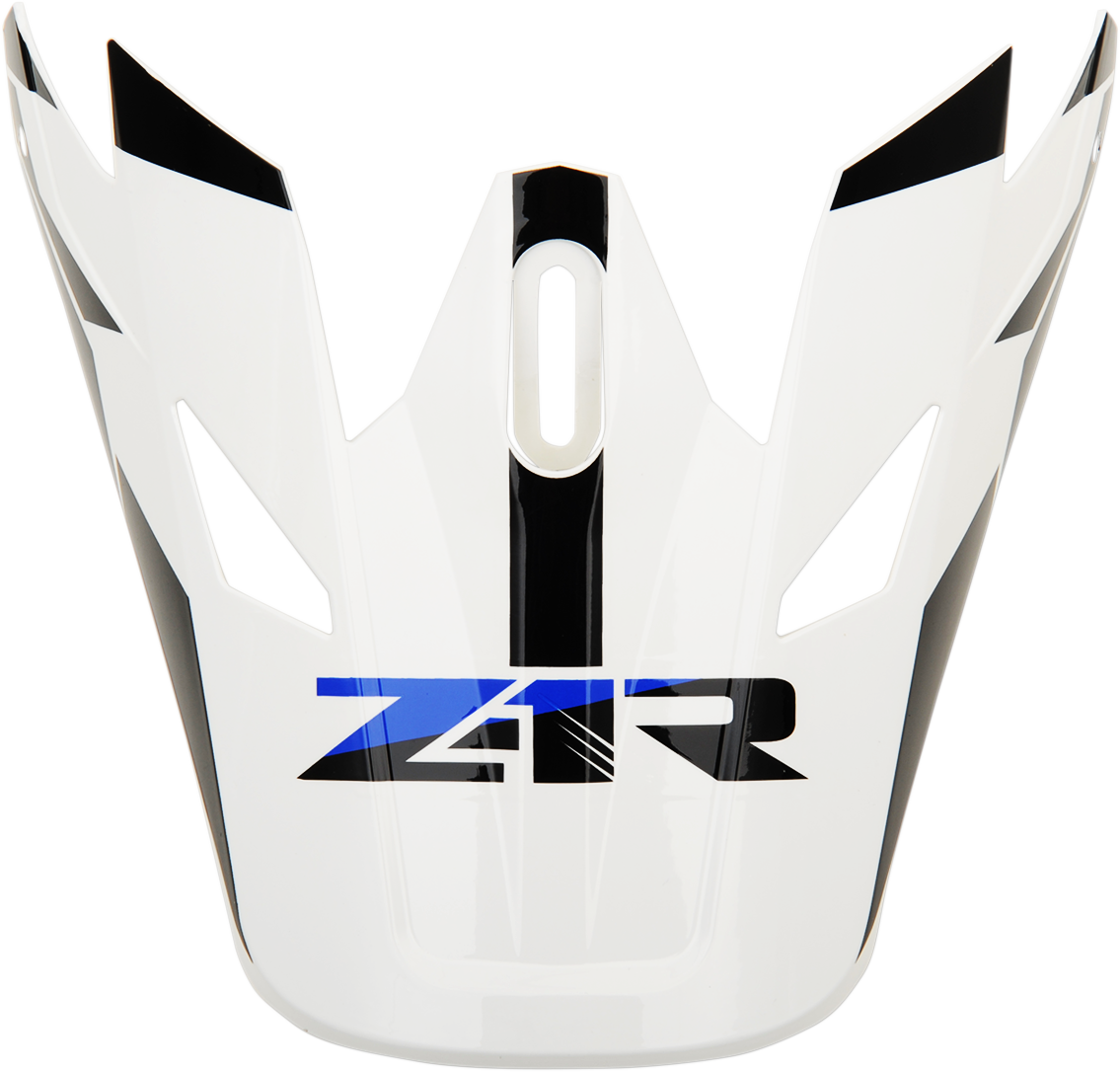 Blue Z1R Rise Visor Kit for Z1R Rise helmets, featuring clear, durable visor with secure attachment and vibrant blue color.