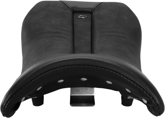 Black SADDLEMEN Gel Channel Sport Seat for BMW S1000RR, designed for enhanced comfort and sporty riding performance.
