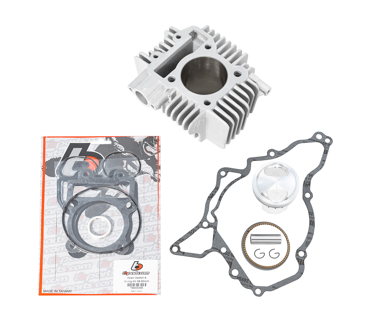 TB 143cc, Forged V2 Big Bore Kit – KLX110 & Z125 - Howling Moto