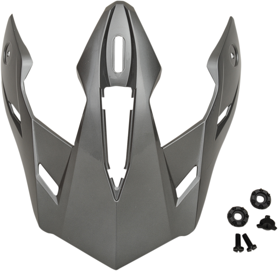 Dark silver Z1R Range Visor Kit for AGV Range helmets, showing the tinted helmet visor with reflective finish.