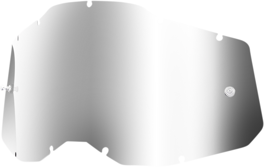 100% Accuri 2/Racecraft 2/Strata 2 Lens - Silver Mirror 59078-00001 - Howling Moto