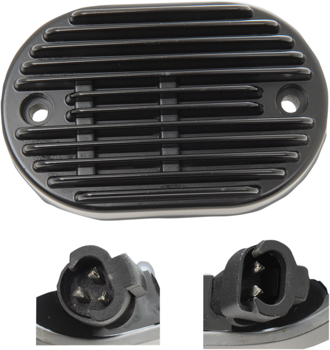 DRAG SPECIALTIES voltage regulator for 2008-2010 FX and FLST motorcycle models, shown in the image.