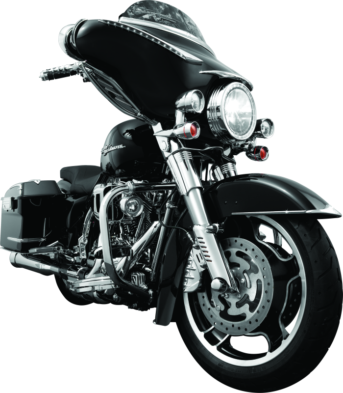 Kuryakyn, Kuryakyn Front Fender Side Trim Chrome for Harley Davidson FLHX and FLTR Models Part #7786