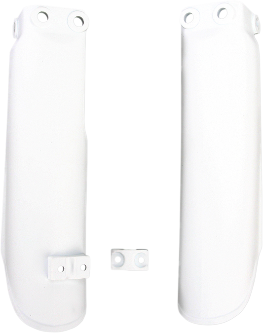 ACERBIS Lower Fork Covers for Inverted Forks - White 2253020002 - Howling Moto