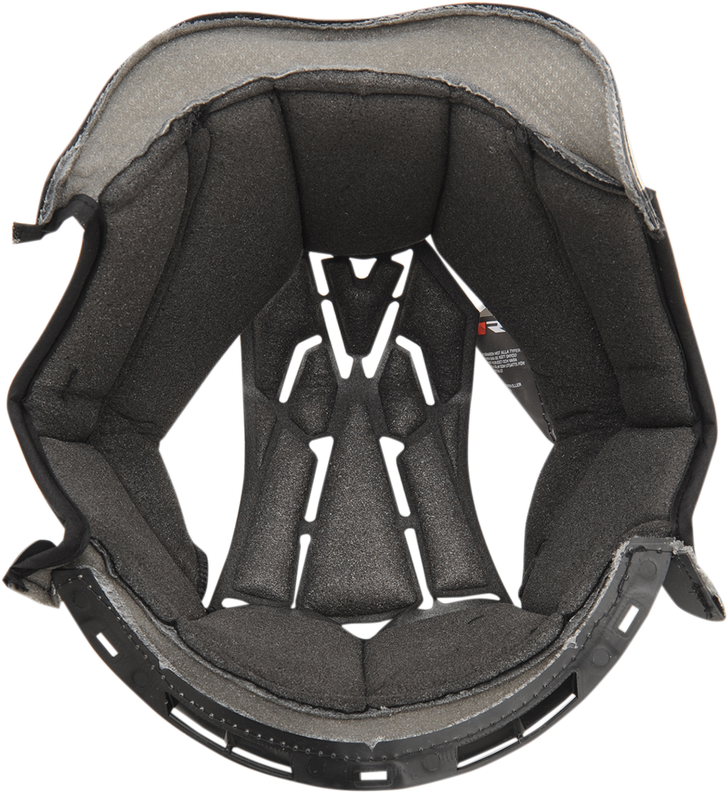 Z1R Rise Liner for helmet, size 2XL, 7mm replacement part, shown in the image with the liner inside a motorcycle helmet.