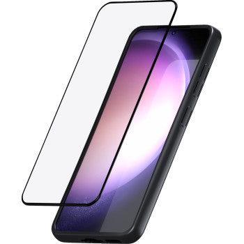 Samsung S23 phone screen protector by Bill's Exhausts, clear glass protector with precise fit and anti-scratch surface.