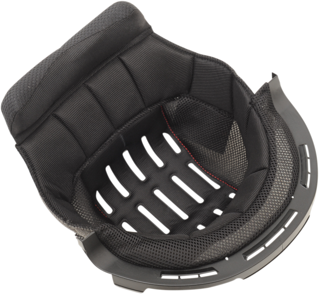 Z1R F.I. liner for black helmet, 3XL size, with part number 0134-2472, shown inside a motorcycle helmet.