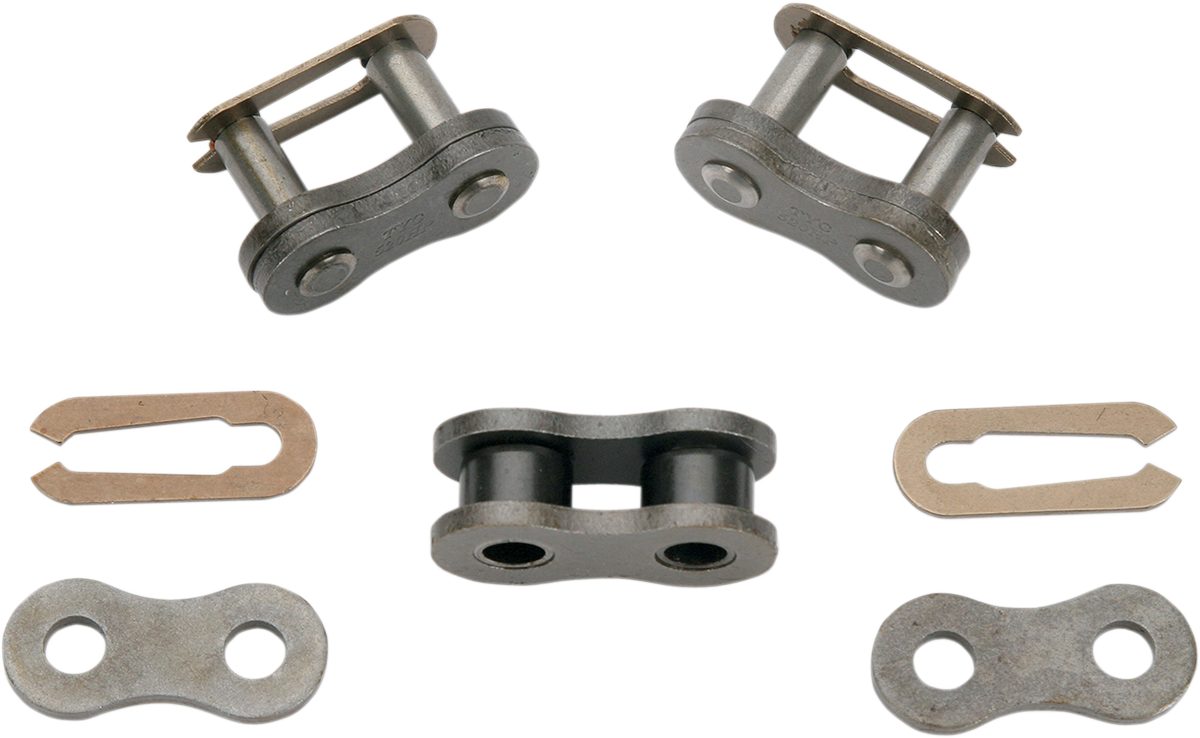 Parts Unlimited 520H Chain Repair Kit includes tools and components for standard motorcycle chain repairs.