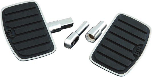 Bill's Exhausts SHOW CHROME Cruise Board System 21-421T engine component with chrome finish and mounting hardware.