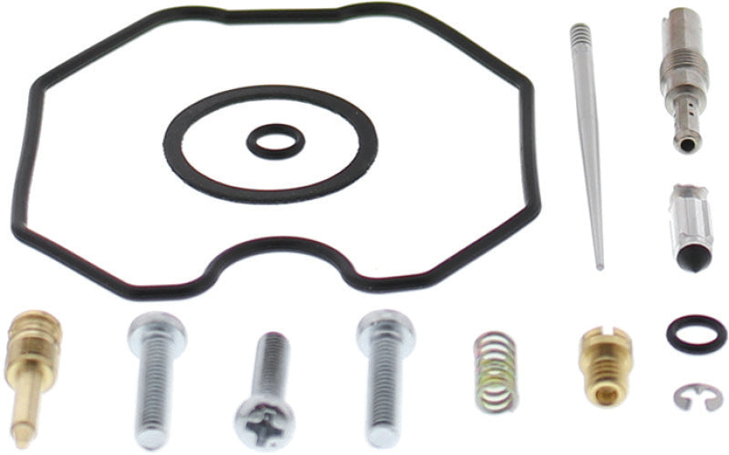 QuadBoss carburetor repair kit for Honda TRX200D FourTrax Type II (1994-1997), includes gaskets and rebuild components.