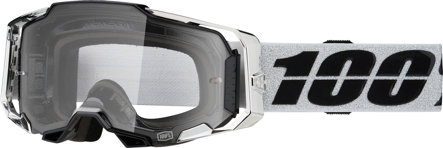 100% Armega Goggles - Atac - Clear 50004-00016 - Howling Moto
