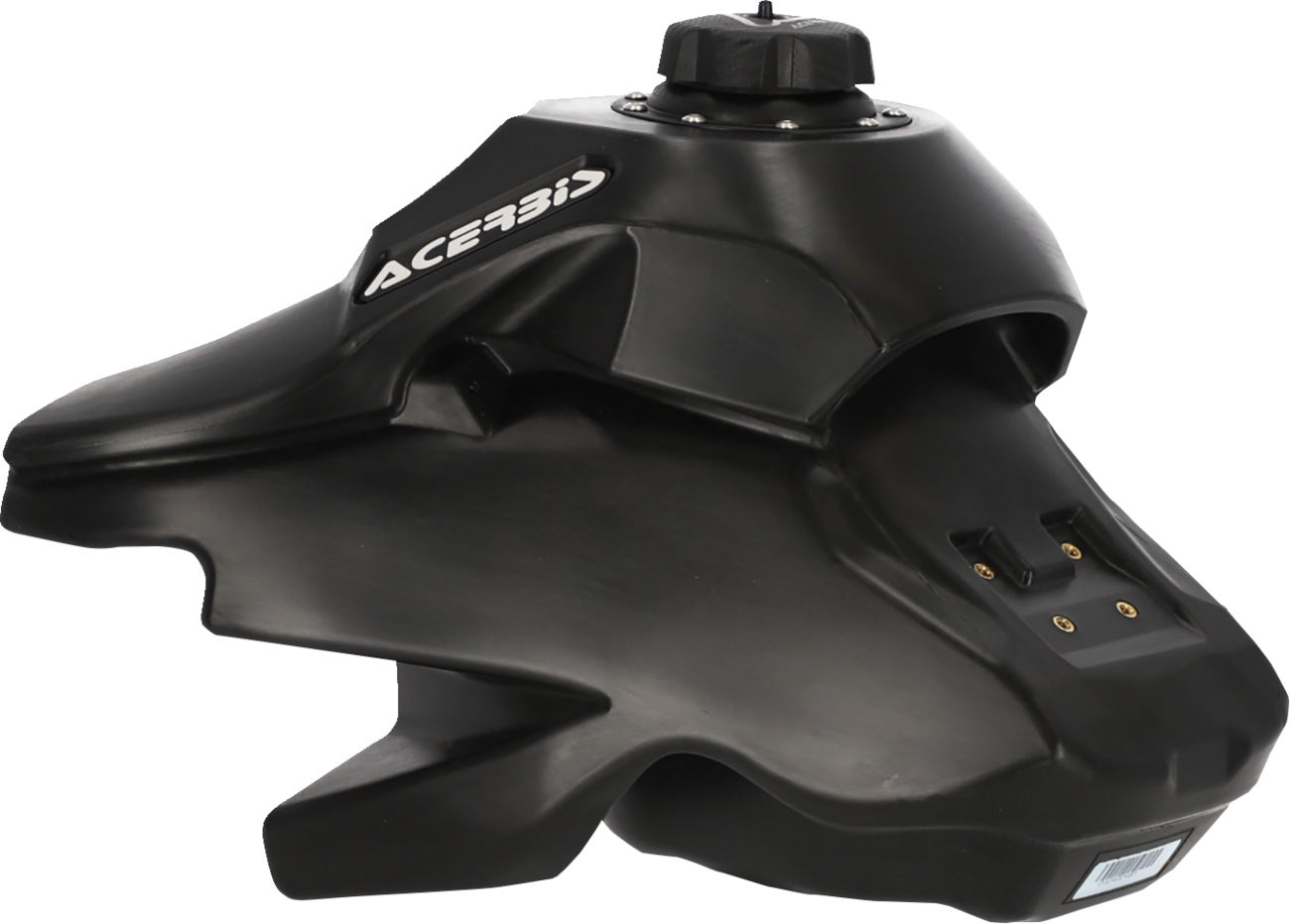 Black Acerbis gas tank for CRF250 and CRF450RX motorcycles, designed as a replacement body part.
