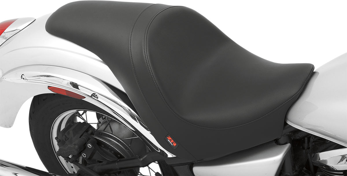 Z1R Predator Seat for VN900 motorcycle, smooth black seat with ergonomic design and part number 0810-1787.