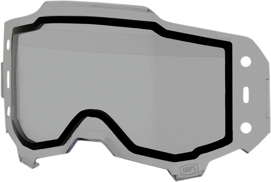100% Armega Forecast Dual Lens -Smoke 59064-00002 - Howling Moto