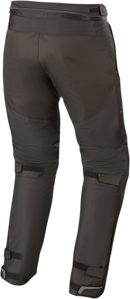 Alpinestars Raider v2 Drystar® motorcycle pants in black, size 3XL, with protective features and reinforced design.