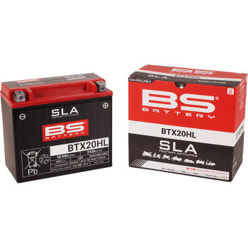 BS Battery 12V AGM Maintenance-Free Motorcycle Battery | SLA Factory Activated