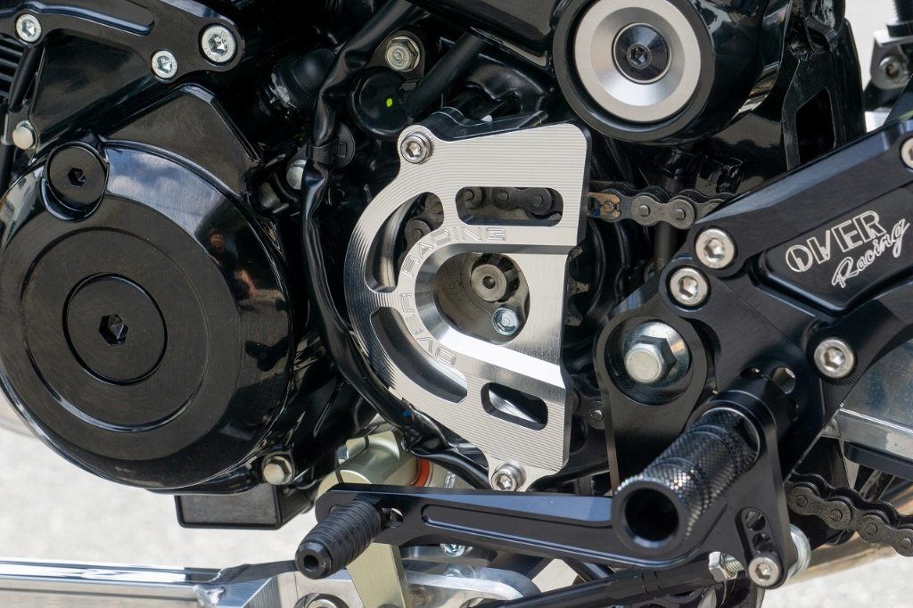 Over Racing Sprocket Cover with Shift Shaft Support - Howling Moto