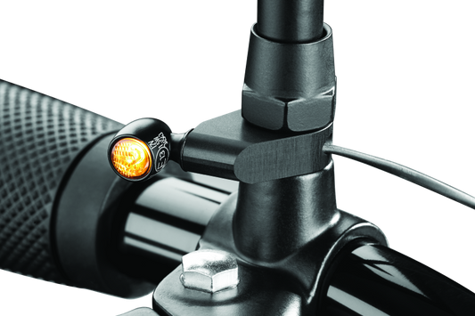 Kuryakyn Part 2582 M6 internal threaded nut for Atto and Kellermann motorcycle lighting installation, metal hardware component