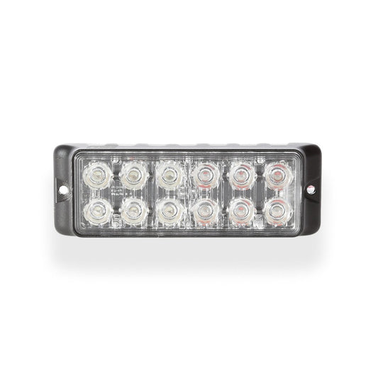 12 LED Emergency Vehicle Grill Warning Light Head - Howling Moto
