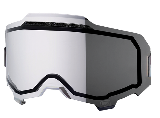 100% Armega Lens - Silver Mirror 59053-00004 - Howling Moto