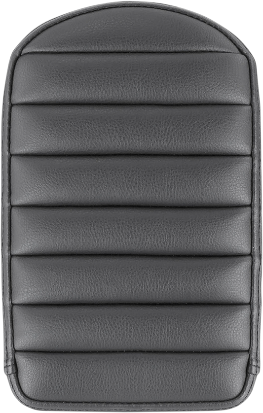SADDLEMEN Sissy Bar Pad - Tuck-n-Roll - Black 41146 - Howling Moto