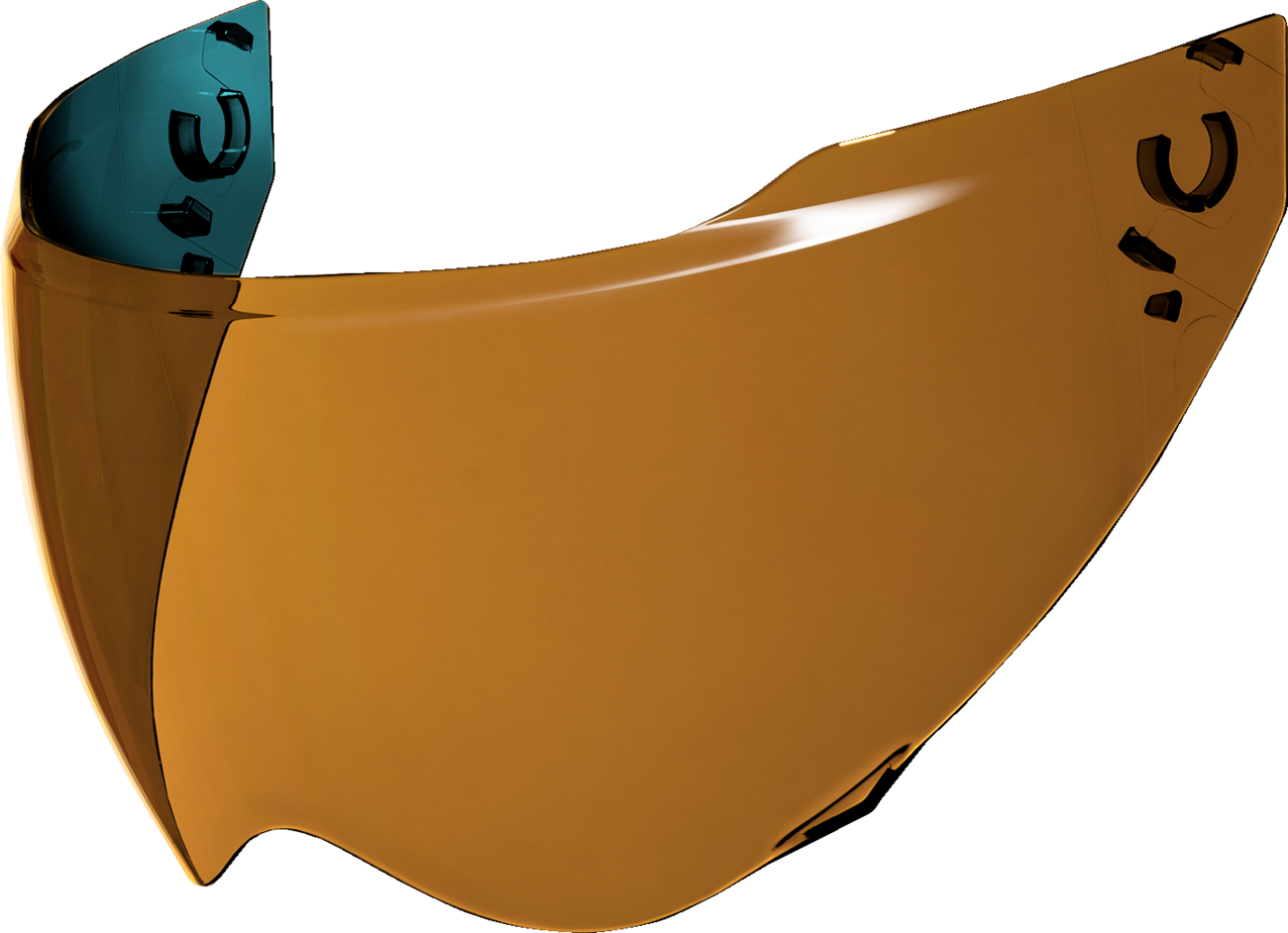 Bill's Exhausts ICON Domain™ Shield 22.06 RST Bronze helmet part, featuring a sleek bronze finish and durable construction.