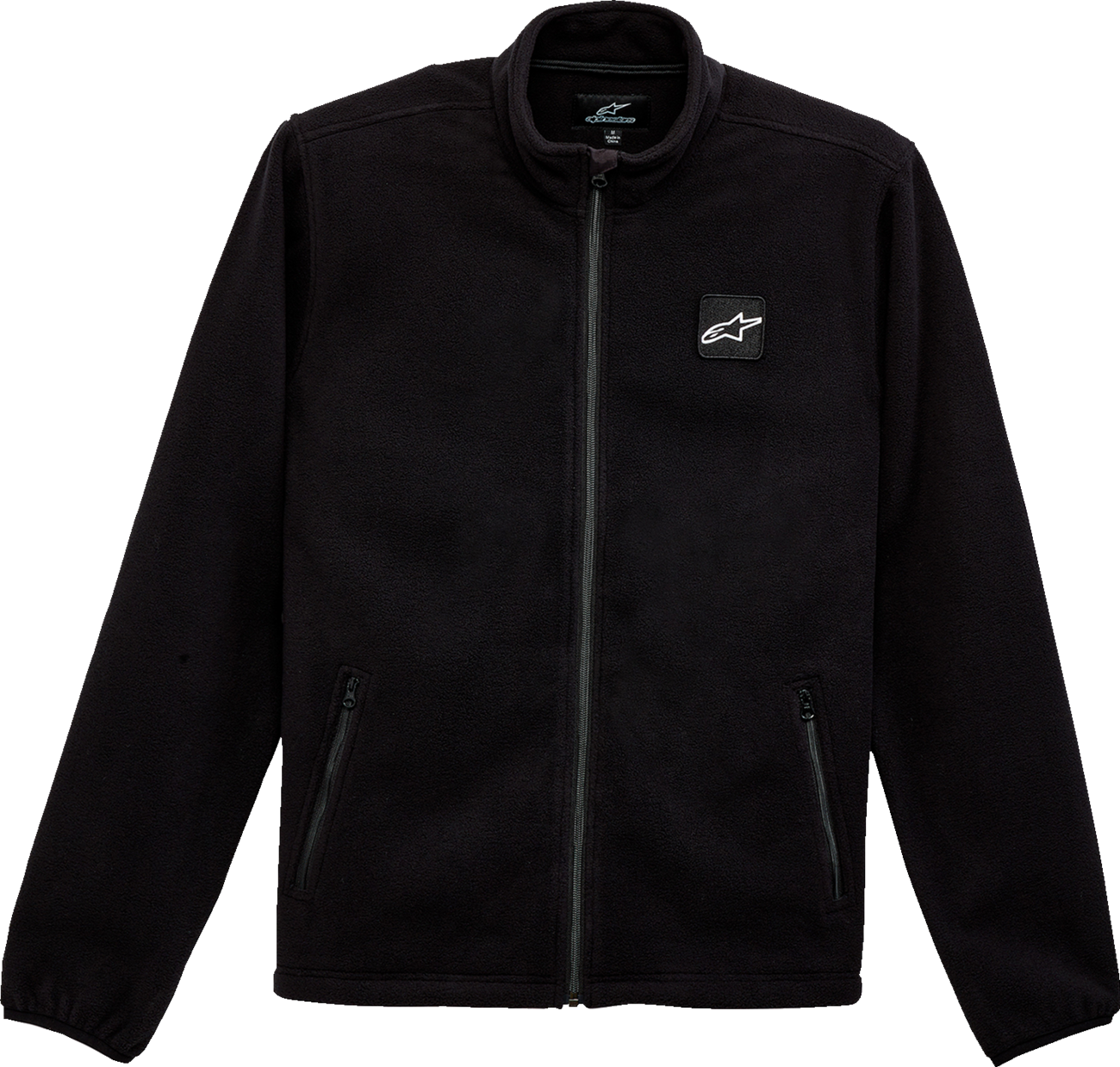 Alpinestars Periphery Jacket in black, XL size, featuring a sporty design with visible zippers and logo details.