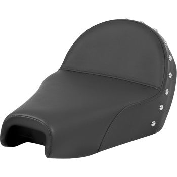 Studded SADDLEMEN Solo Seat for XL motorcycles, model 807-03B-0039, featuring a sleek design and comfortable riding surface.