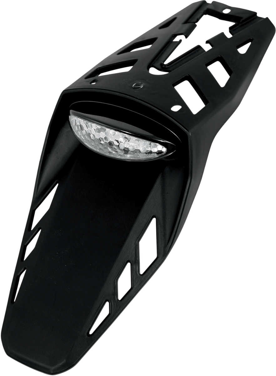 ACERBIS CE Certified taillight body by Bill's Exhausts, featuring clear lens and mounting hardware for motorcycle lighting.