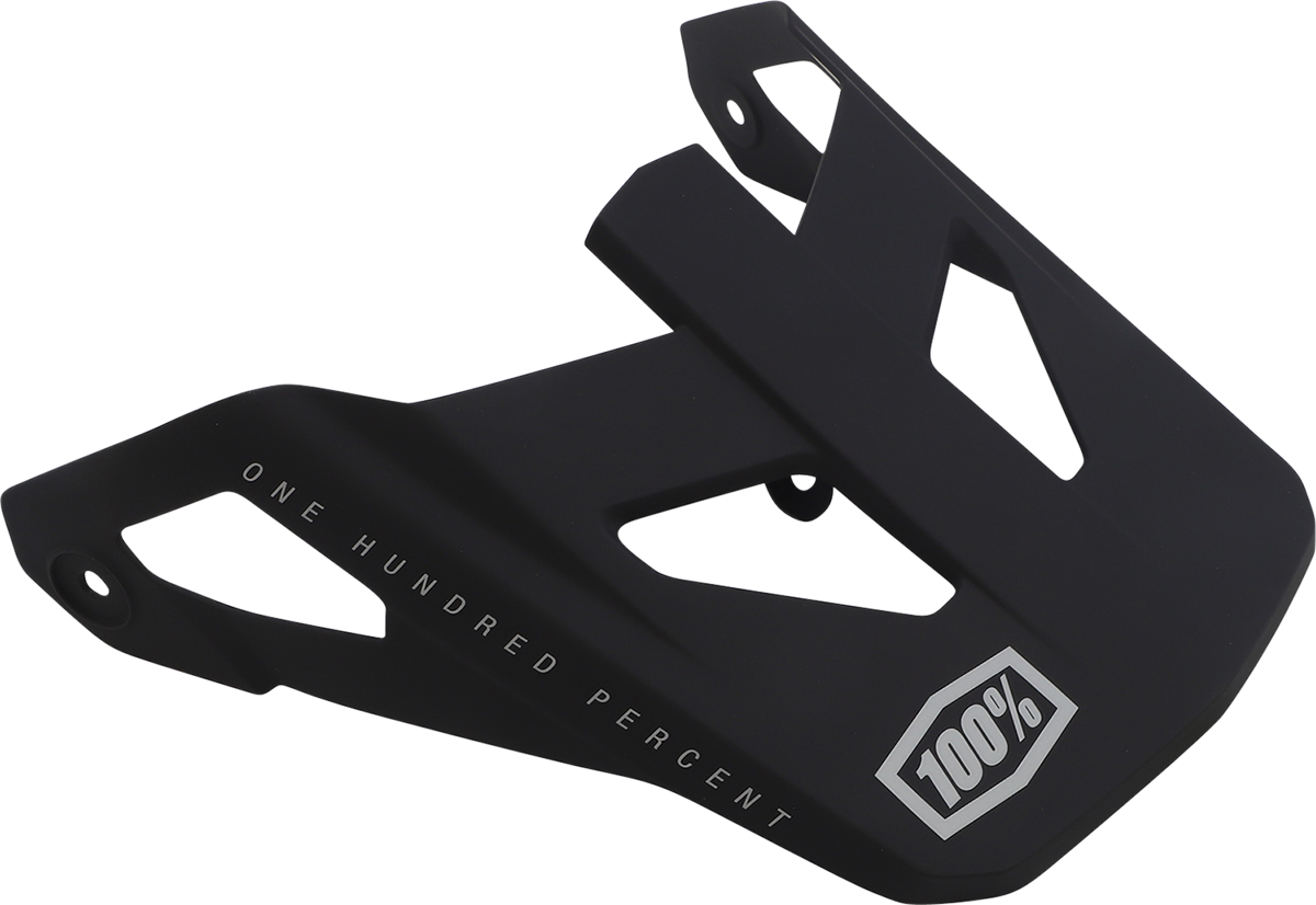 100% Status Visor - Black 81013-375-01 - Howling Moto