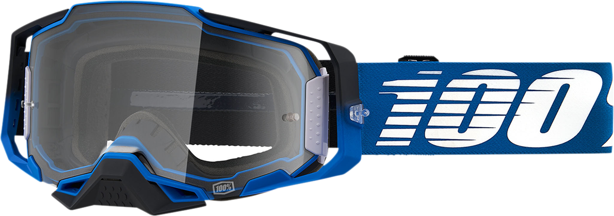100% Armega Goggles - Rockchuck - Clear 50004-00011 - Howling Moto