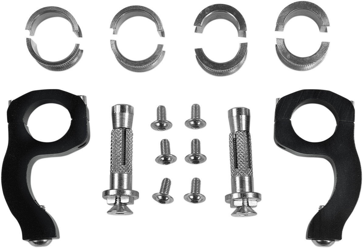 ACERBIS Mount Kit for X-Factor motorcycle body, shown with mounting components and hardware in a detailed image.